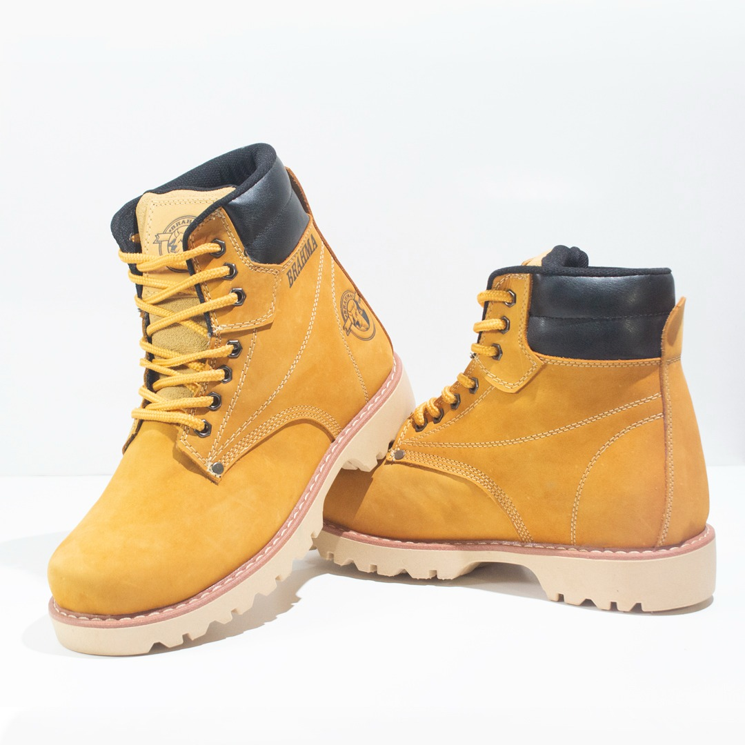 Botas Brahma Cuero oro